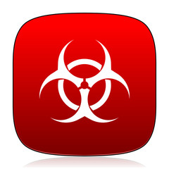 Aufkleber - biohazard icon