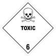 Toxic Substance warning sign, warning symbol, stock photo