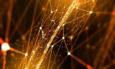 Aufkleber - Abstract technology background