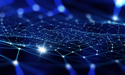 Aufkleber - Abstract technology background