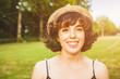 © Giorgio Magini - Portrait of an Happy Young Woman at the Park