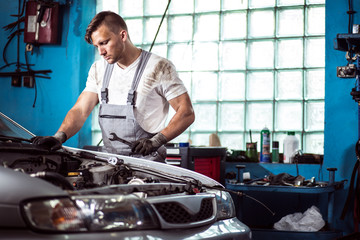 Man with wrench