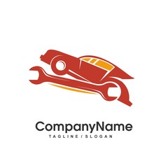 Wall Mural - Car vector logo icon