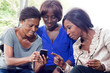 © vystekimages - women and mobile phone.