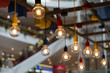 © sorranop01 - Lamp decoration in the restaurant.