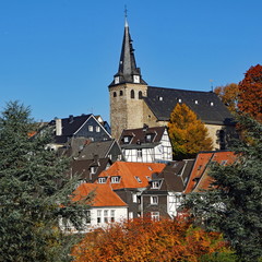 Poster - ESSEN-KETTWIG - Stadtpanorama