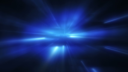 Wall Mural - blue flashing lights loopable background 4k (4096x2304)
