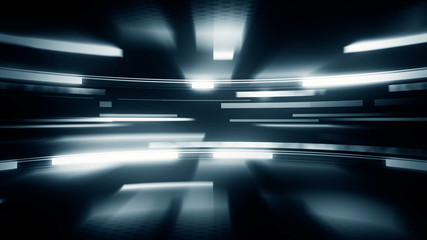 Wall Mural - abstract hi-tech seamless loop animation
