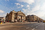 Fototapeta Boho - Cityscape of Brussels in a beautiful  day