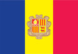 Standard Proportions for Andorra Flag