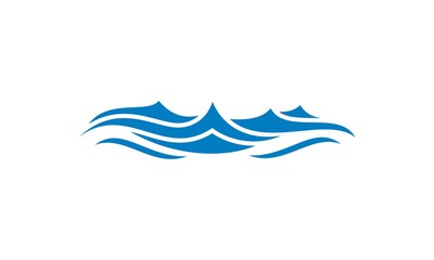 wave water ocean vector logo