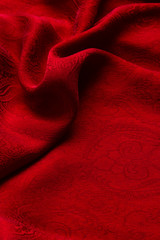 red silk  background