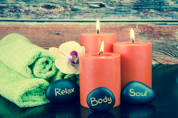 body, soul and relax concept