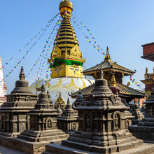 Swayambhunath Stupa In Kathmandu, Nepal