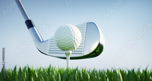 Dekoracja na wymiar  motyw-klubu-golfowego