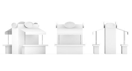 Poster - Blank Promotion Stands