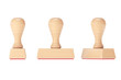 Wooden Rubber Stamps