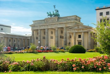 Wall Mural - Porte de Brandebourg, Brandenburg Gate, Brandenburger Tor, Berlin, Germany