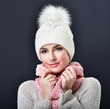 © Svetlana Fedoseeva - Beautiful woman clothing in warm hat. Winter season.