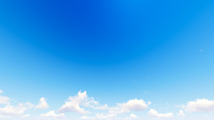 Wall Mural - cloudy blue sky abstract background, 3d illustration