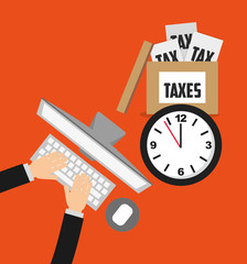 Poster - tax time design 