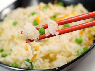 Canvas Print - Chinese Rice With Vegetables