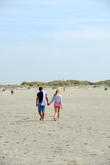 Canvas Print - Strandspaziergang