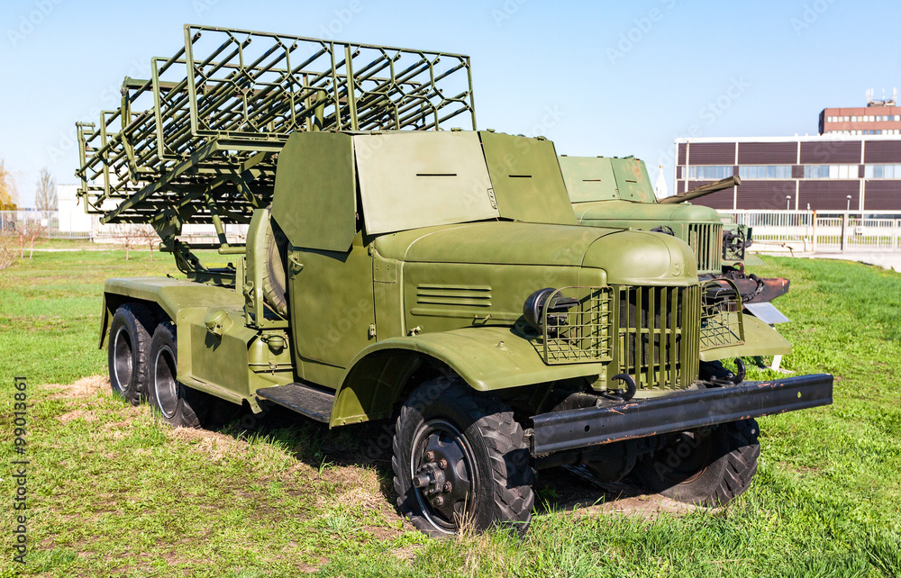BM-31-12 Andryusha Multiple Launch Rocket System