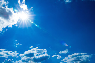 Wall Mural - blue sky