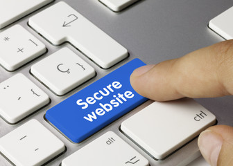Wall Mural - secure website