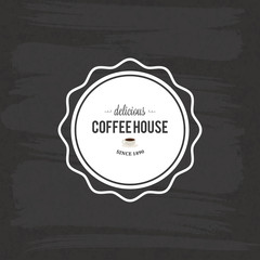 Wall Mural - Special Coffee Label