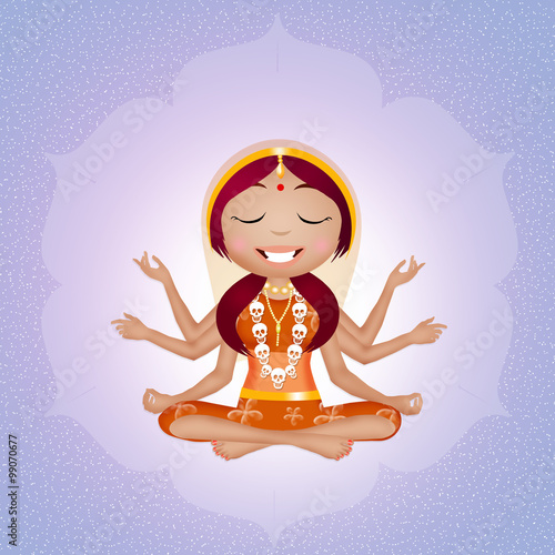 Fotografie, Obraz Goddess Kali