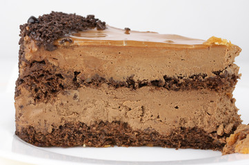 Poster - Slice of chocolate cake