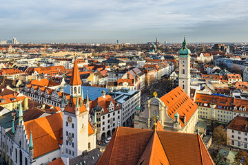 Wall Mural - Altstadt von München, Deutschland