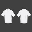 © oljgaa29 - Sport white polo shirt  isolated vector