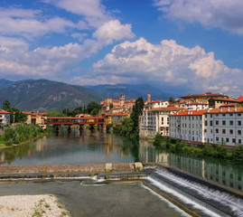 Wall Mural - Bassano del Grappa Ponte Vecchio 04