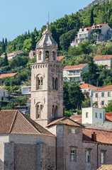 Poster - Dominican Monastery in Dubrovnik city in Croatia