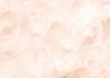Abstract Background With Soft Gentle Wavy Rose Petals Pattern.