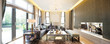 © zhu difeng - pano interior of modern living room
