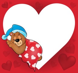 Poster - Bear with heart theme image 4