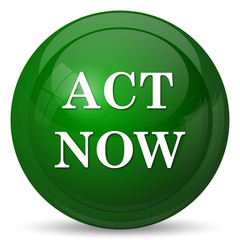 Poster - Act now icon