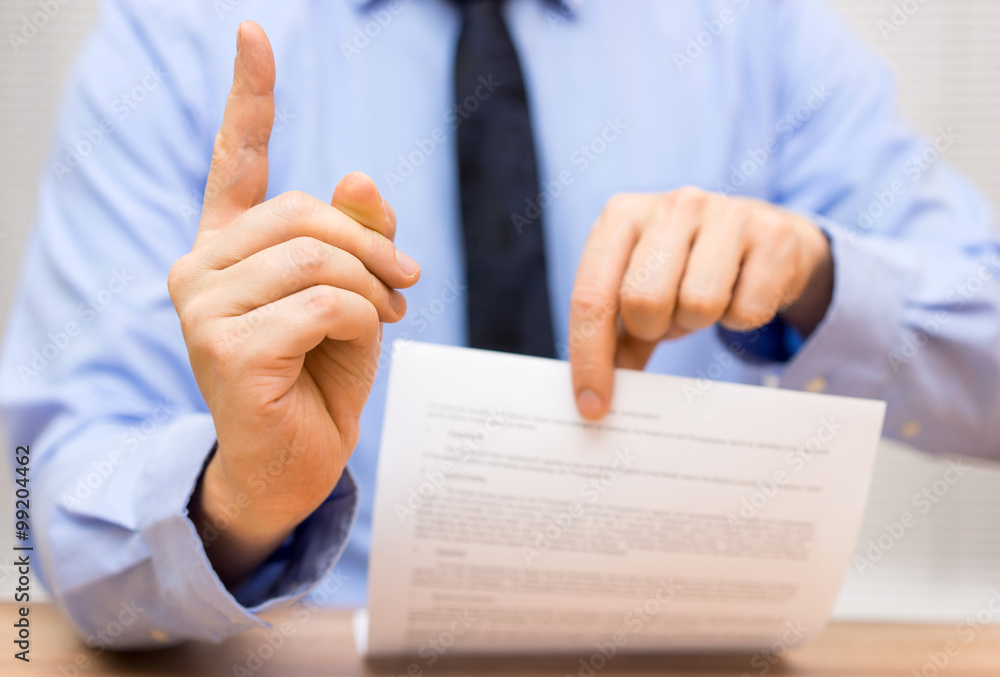 manager is angry at a colleague due to poor document and challen