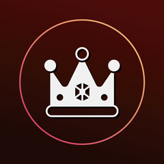 Sticker - crown icon