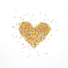 Sprinkles Heart