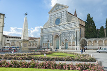 Church Of Santa Maria Novella In Florence, Tuscany, Italy.