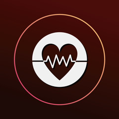 Sticker - ECG icon