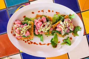 Sticker - Tuna appetizer