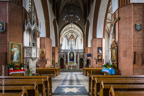 Fotografía interior of Saint John the Evangelist Cathedral, Kwidzyn, Pomera