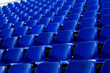 © huawoon - blue chair Temporary stadium