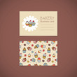 Bakery Business Card with Capcakes